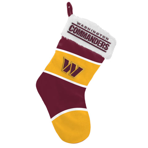 Washington Commanders Embroidered Colorblock Stocking