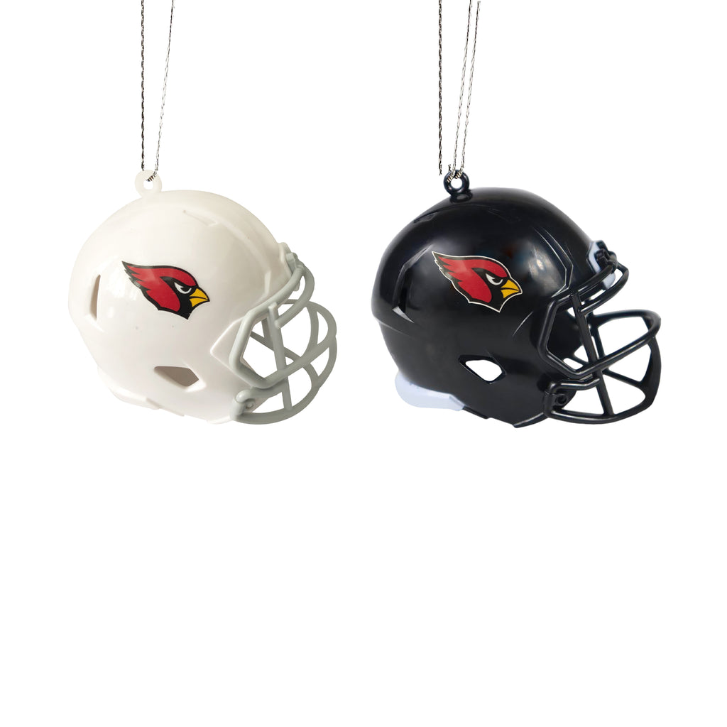 Arizona Cardinals 2 Pack Plastic Helmet Ornament