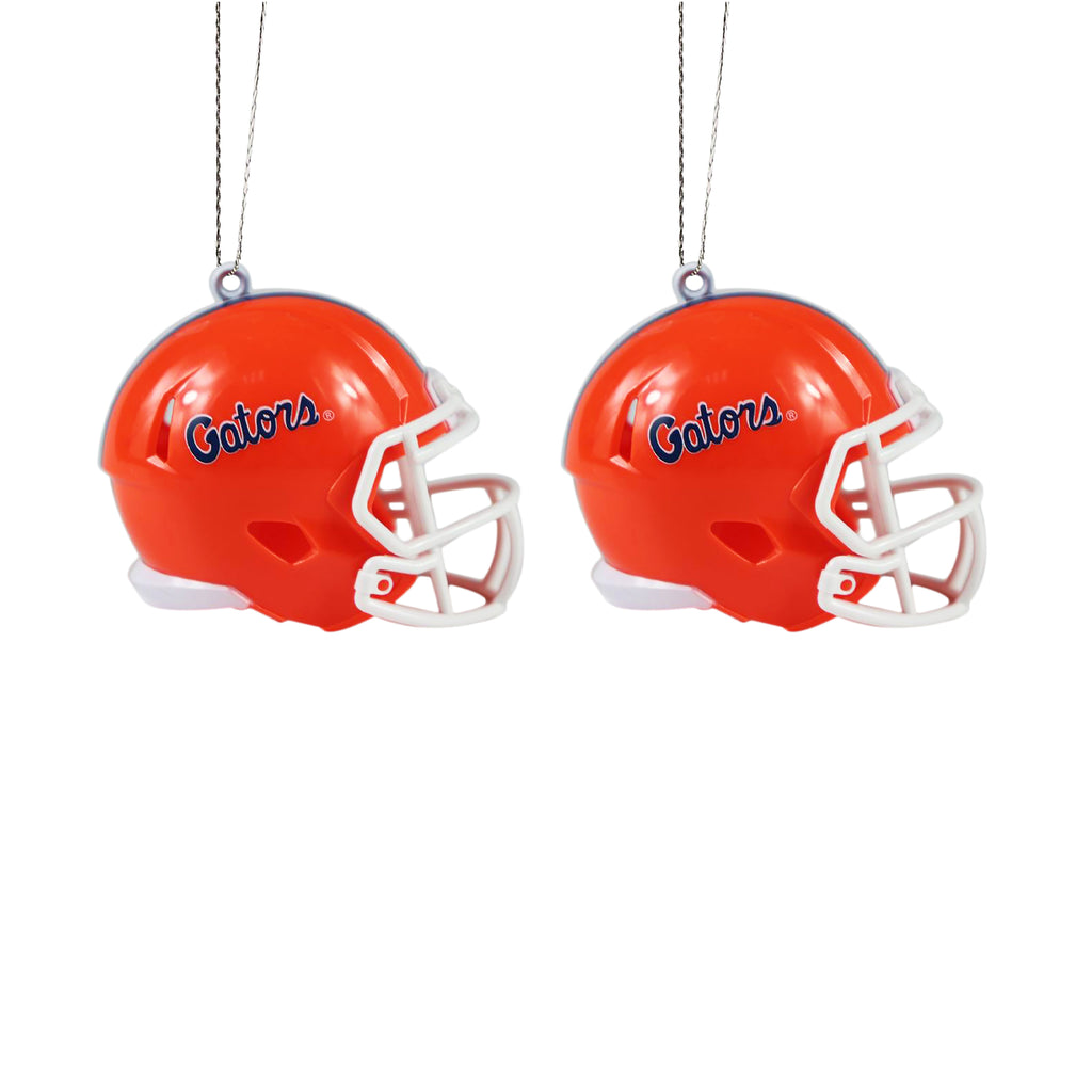 Florida Gators 2 Pack Plastic Helmet Ornament