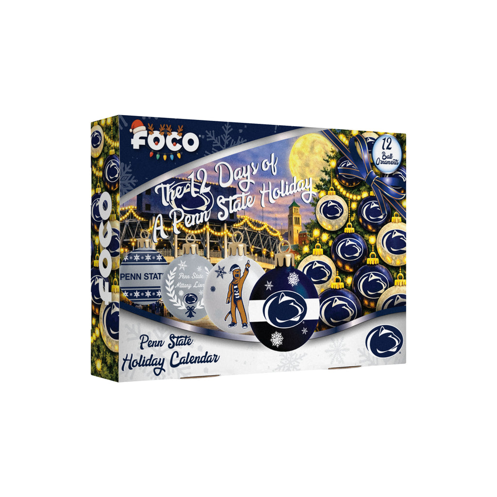 Penn State Glass Ball Ornament Advent Calendar