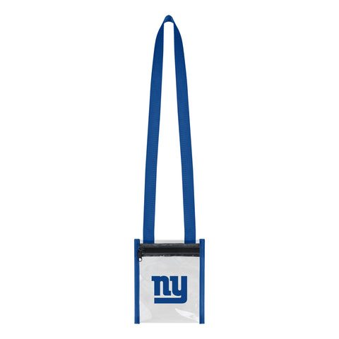 New York Giants Clear Crossbody Tote Bag