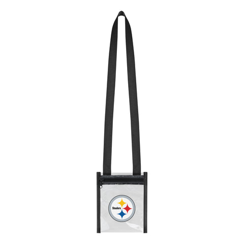 Pittsburgh Steelers Clear Crossbody Tote Bag