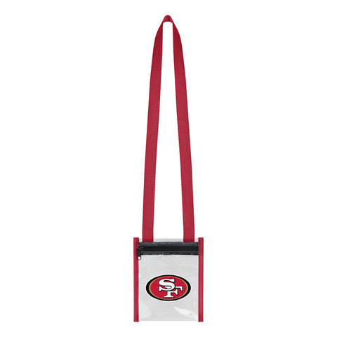 San Francisco 49Ers Clear Crossbody Tote Bag