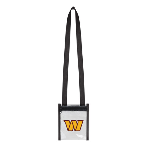 Washington Commanders Clear Crossbody Tote Bag