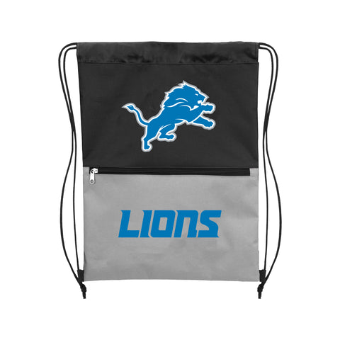 Detroit Lions Split Color Drawstring Bag