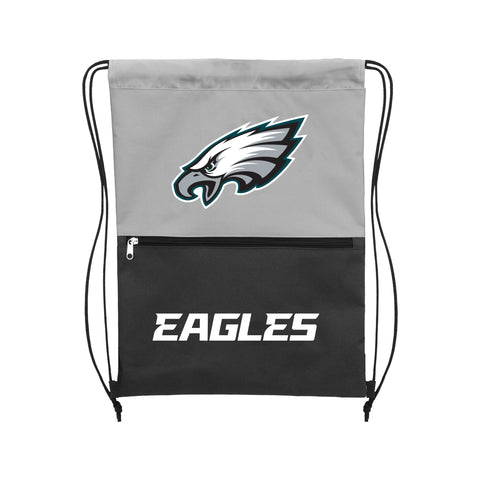 Philadelphia Eagles Split Color Drawstring Bag