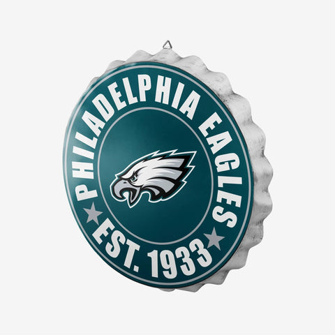 Philadelphia Eagles Bottle Cap Sign