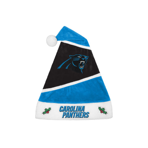 Carolina Panthers 2025 Embroidered Santa Hat
