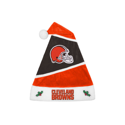 Cleveland Browns 2025 Embroidered Santa Hat