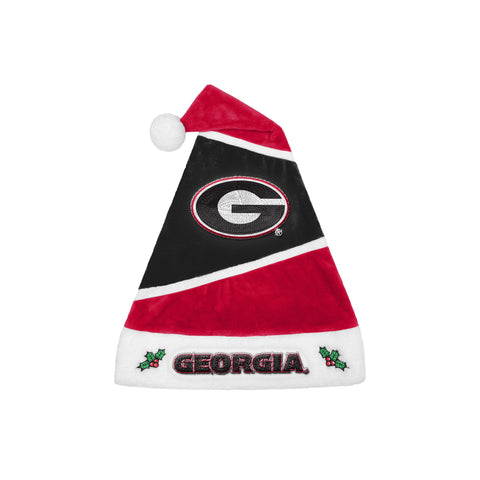 Georgia Bulldogs 2025 Embroidered Santa Hat