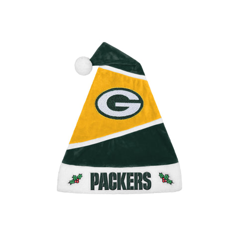 Green Bay Packers 2025 Embroidered Santa Hat