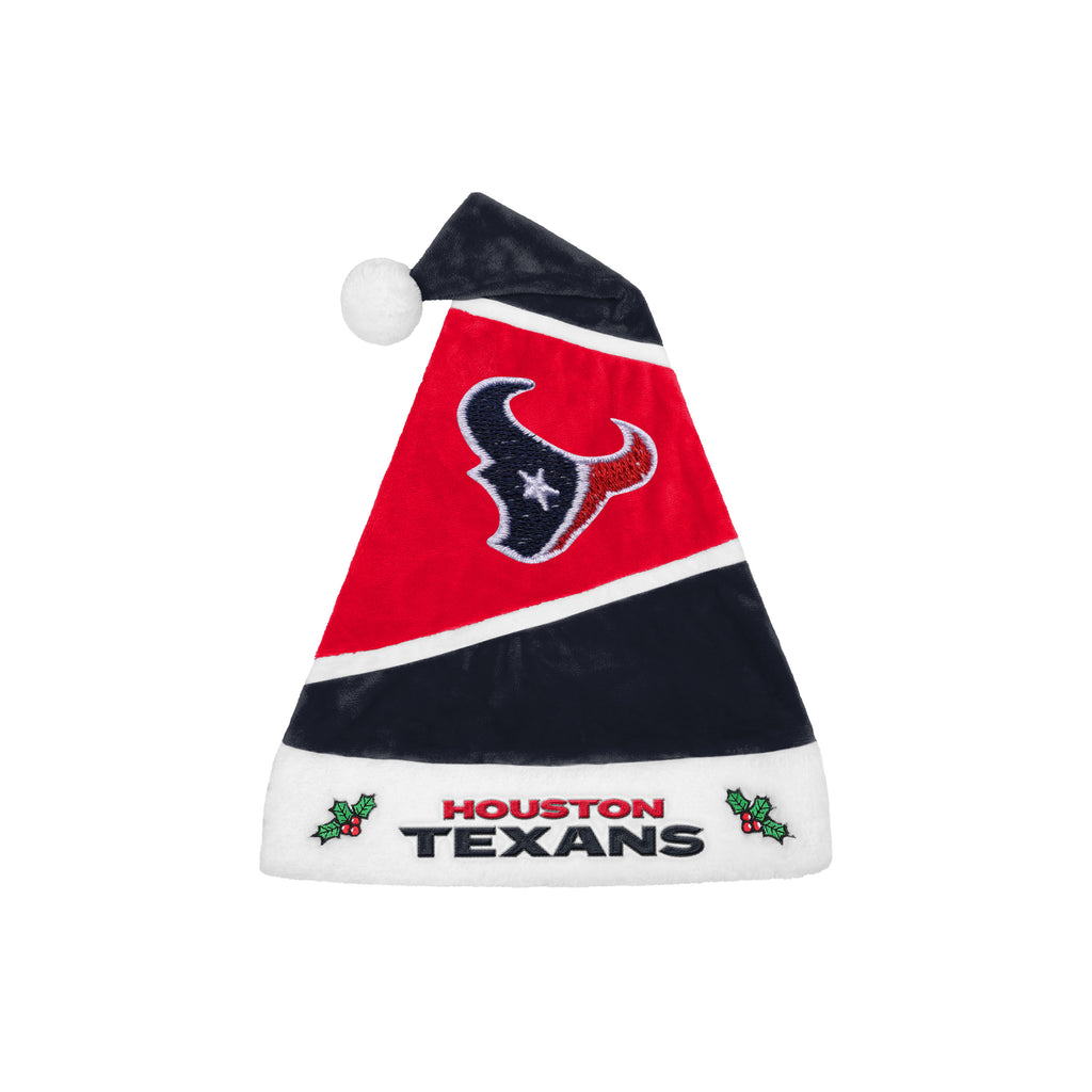 Houston Texans 2025 Embroidered Santa Hat