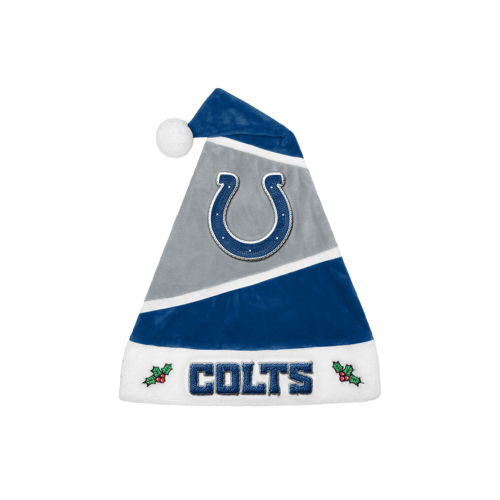 Indianapolis Colts 2025 Embroidered Santa Hat
