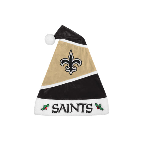 New Orleans Saints 2025 Embroidered Santa Hat