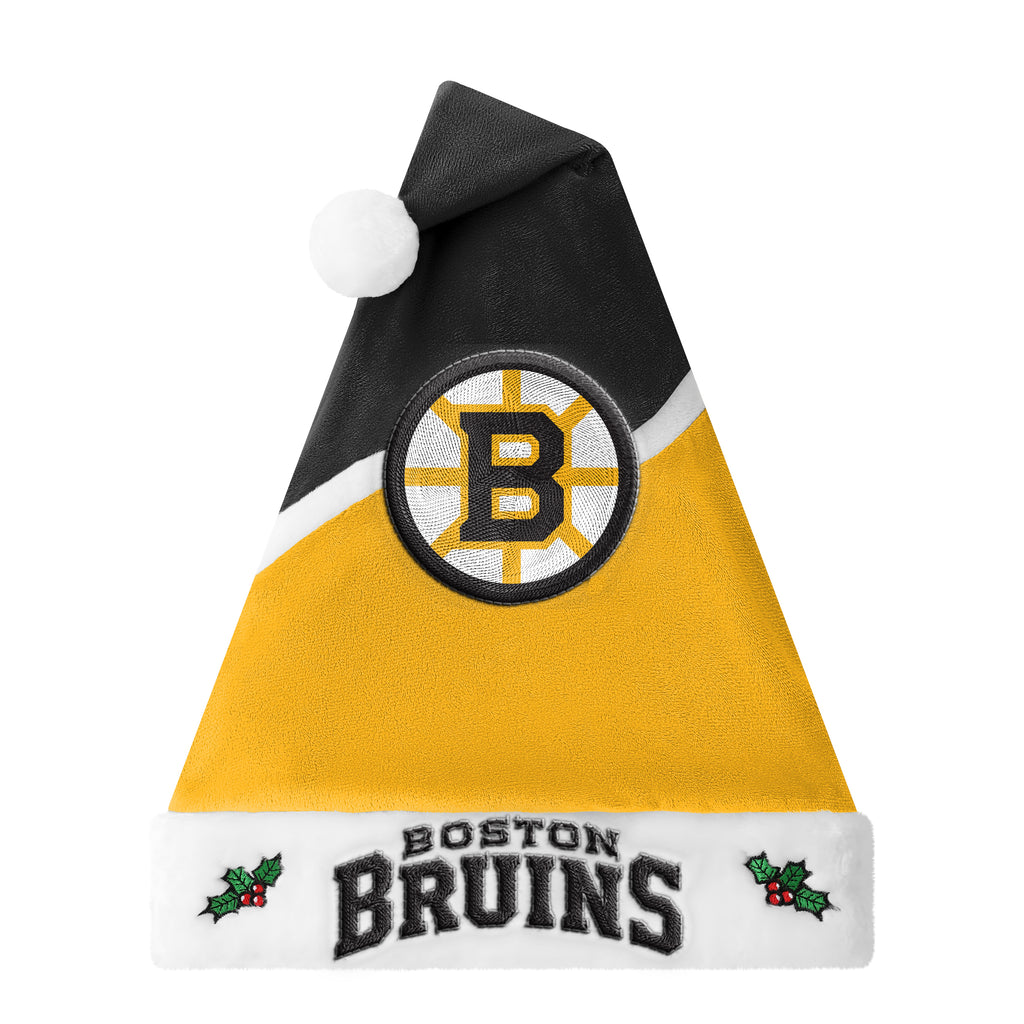 Boston Bruins 2026 Embroidered Santa Hat