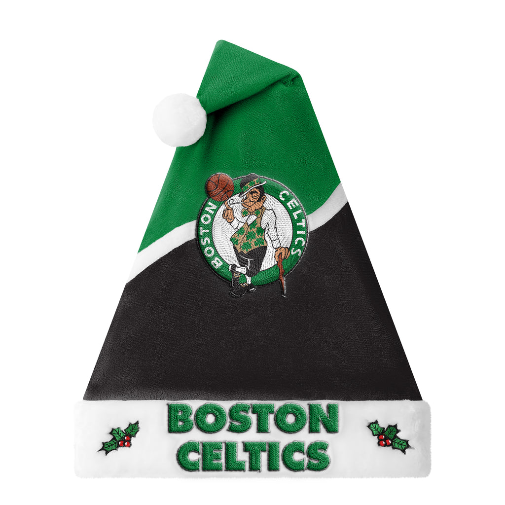 Boston Celtics 2026 Embroidered Santa Hat