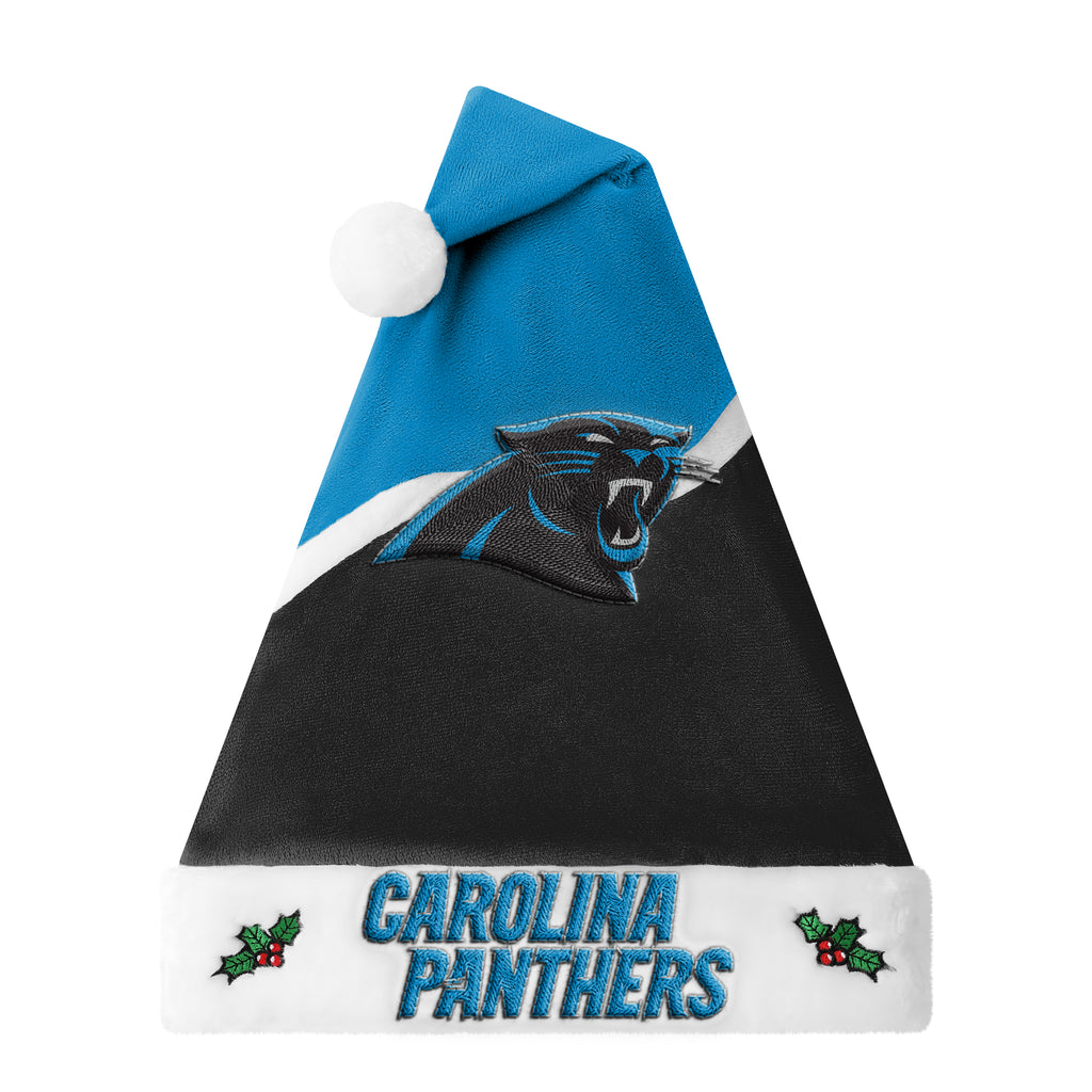 Carolina Panthers 2026 Embroidered Santa Hat