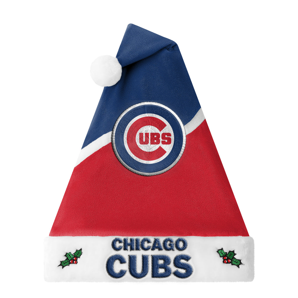Chicago Cubs 2026 Embroidered Santa Hat