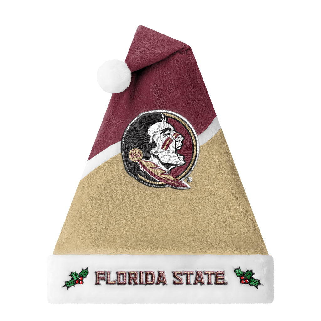Florida State Seminoles 2026 Embroidered Santa Hat