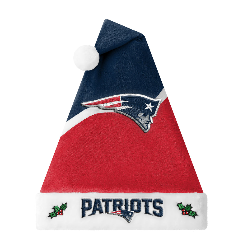 New England Patriots 2026 Embroidered Santa Hat
