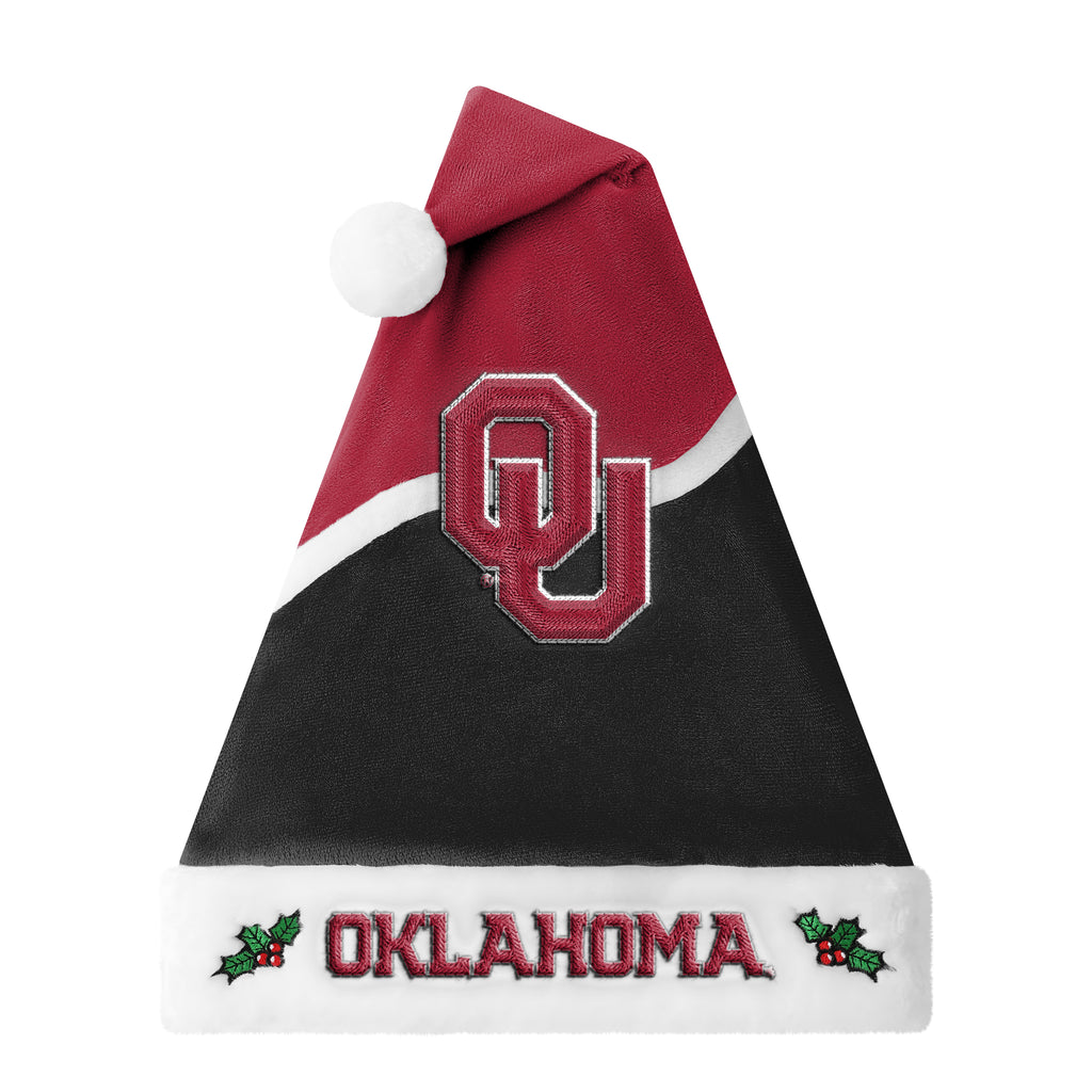 Oklahoma Sooners 2026 Embroidered Santa Hat