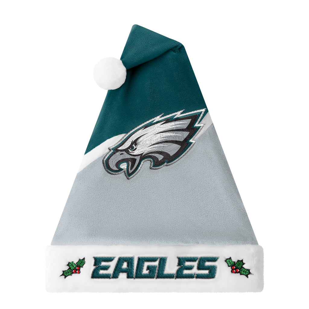 Philadelphia Eagles 2026 Embroidered Santa Hat