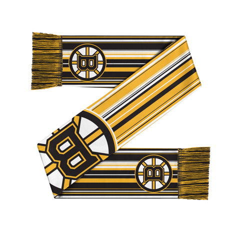 Boston Bruins Hyper Stripe Big Logo Scarf