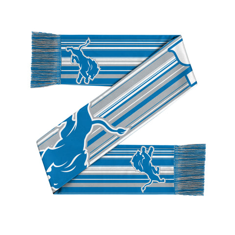 Detroit Lions Hyper Stripe Big Logo Scarf