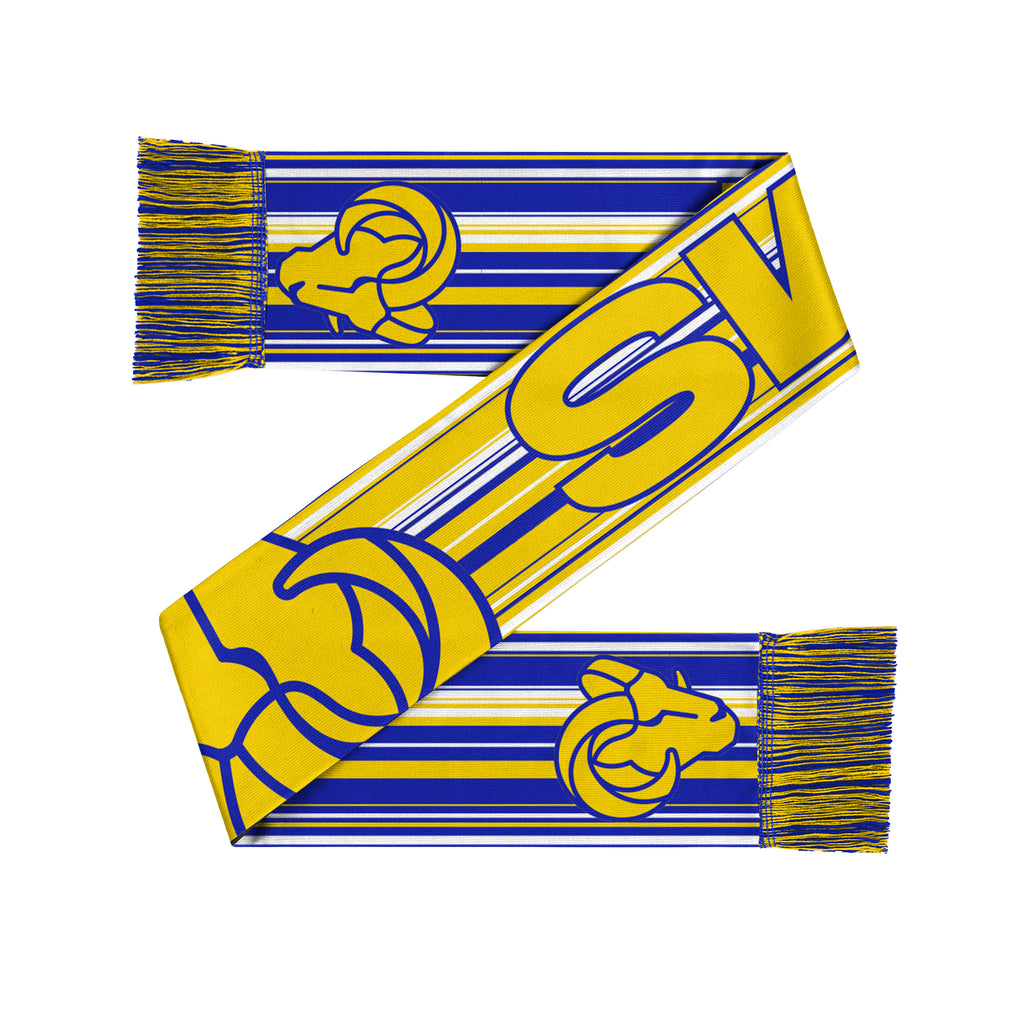 Los Angeles Rams Hyper Stripe Big Logo Scarf