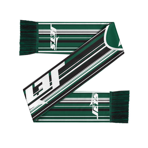 New York Jets Hyper Stripe Big Logo Scarf