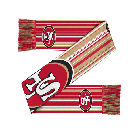 San Francisco 49ers Hyper Stripe Big Logo Scarf