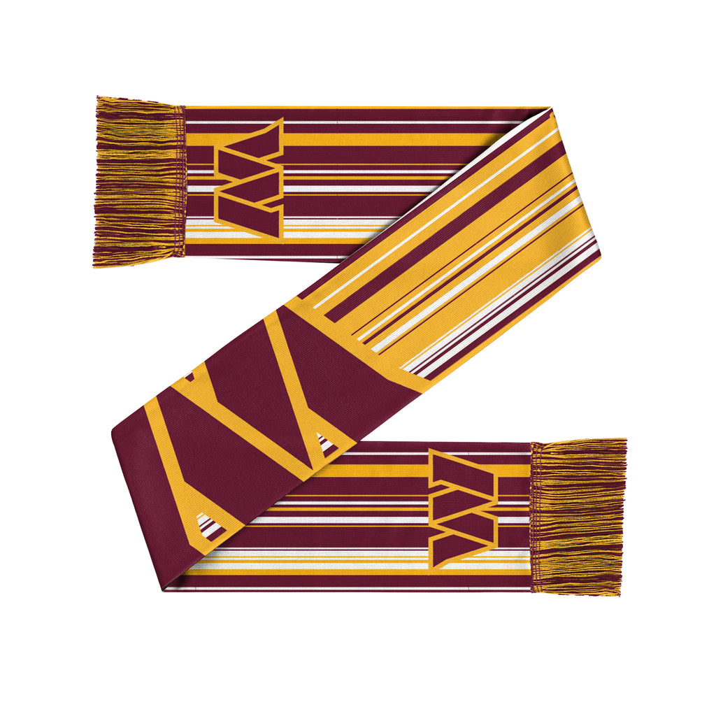 Washington Commanders Hyper Stripe Big Logo Scarf