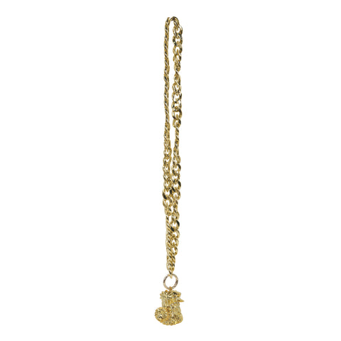 Philadelphia Phillies Phanatic Oversized Gold Macot Chain Necklace