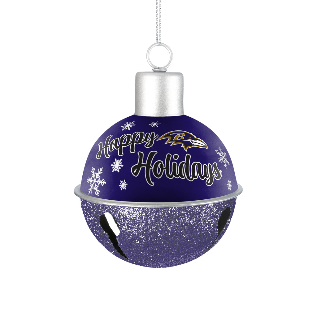 Baltimore Ravens Oversized Bell Ornament