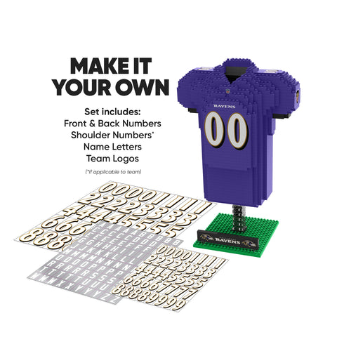 Baltimore Ravens 3D Jersey Puzzle BRXLZ