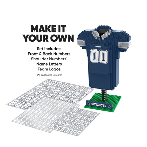 Dallas Cowboys 3D Jersey Puzzle BRXLZ