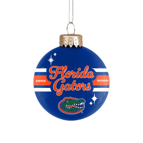 Florida Gators 2025 Glass Ball Ornament
