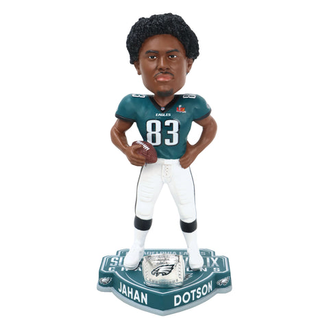 Philadelphia Eagles Super Bowl LIX Champions 8" Bobble - Jahan Dotson