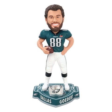 Philadelphia Eagles Super Bowl LIX Champions 8" Bobble Head - Dallas Goedert