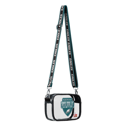 Philadelphia Eagles Super Bowl LIX Champions Clear Camera Bag