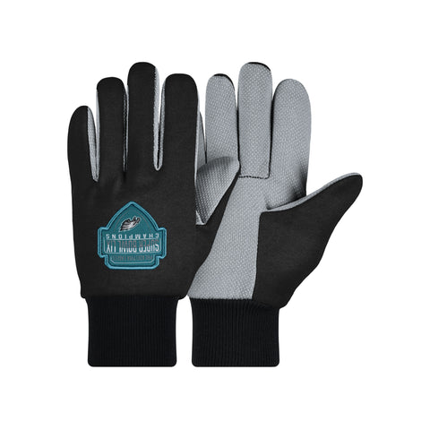 Philadelphia Eagles Super Bowl LIX Champions Utility Glove - Colored Palm