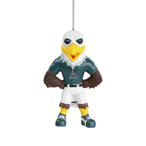 Philadelphia Eagles Super Bowl LIX Champions Mascot Ornament