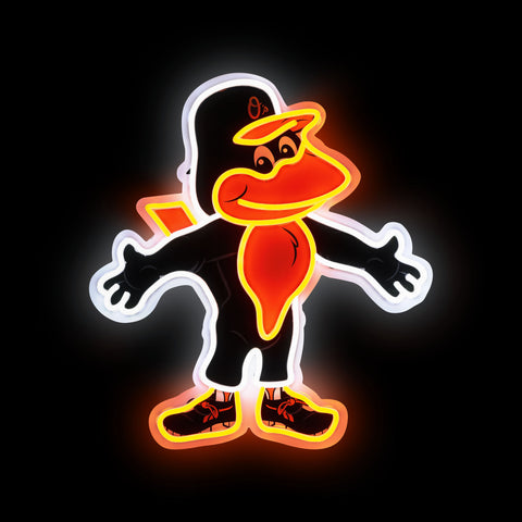 Baltimore Orioles Neon Light Up Mascot Sign