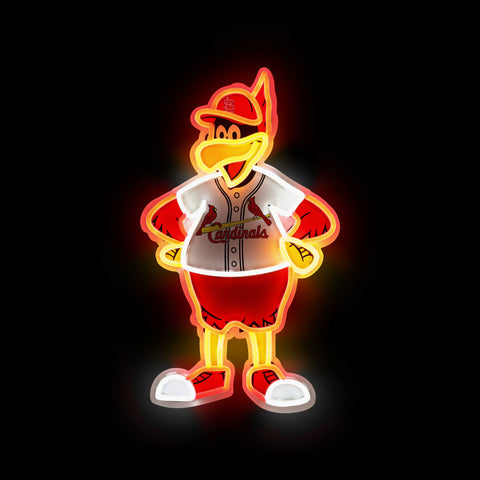 St. Louis Cardinals Neon Light Up Mascot Sign