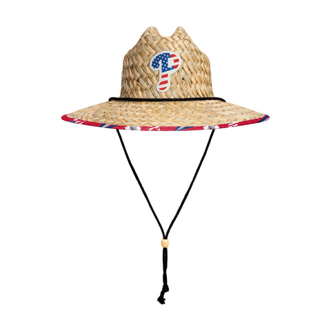 Philadelphia Phillies Americana Straw Hat
