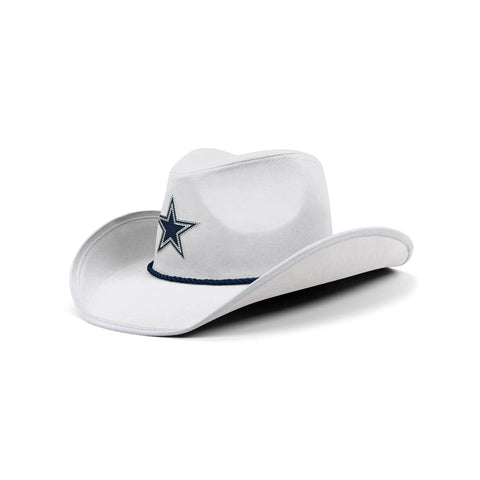 Dallas Cowboys Rhinestone Cowboys Hat - White