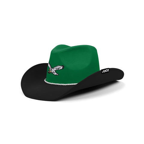Philadelphia Eagles Retro Two Tone Cowboy Hat