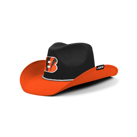 Cincinnati Bengals Two Tone Cowboy Hat