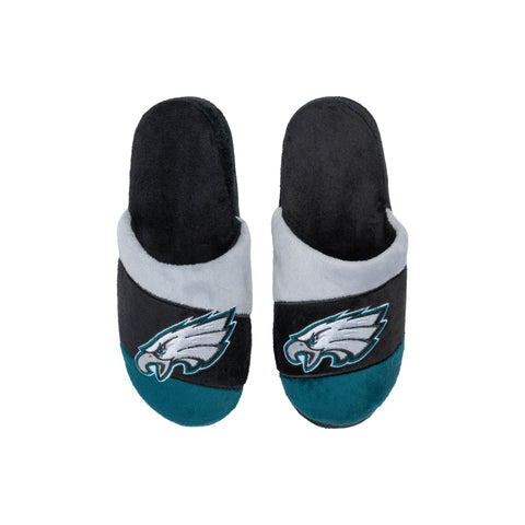 Philadelphia Eagles Colorblock Slide Slipper - Youth 8-16