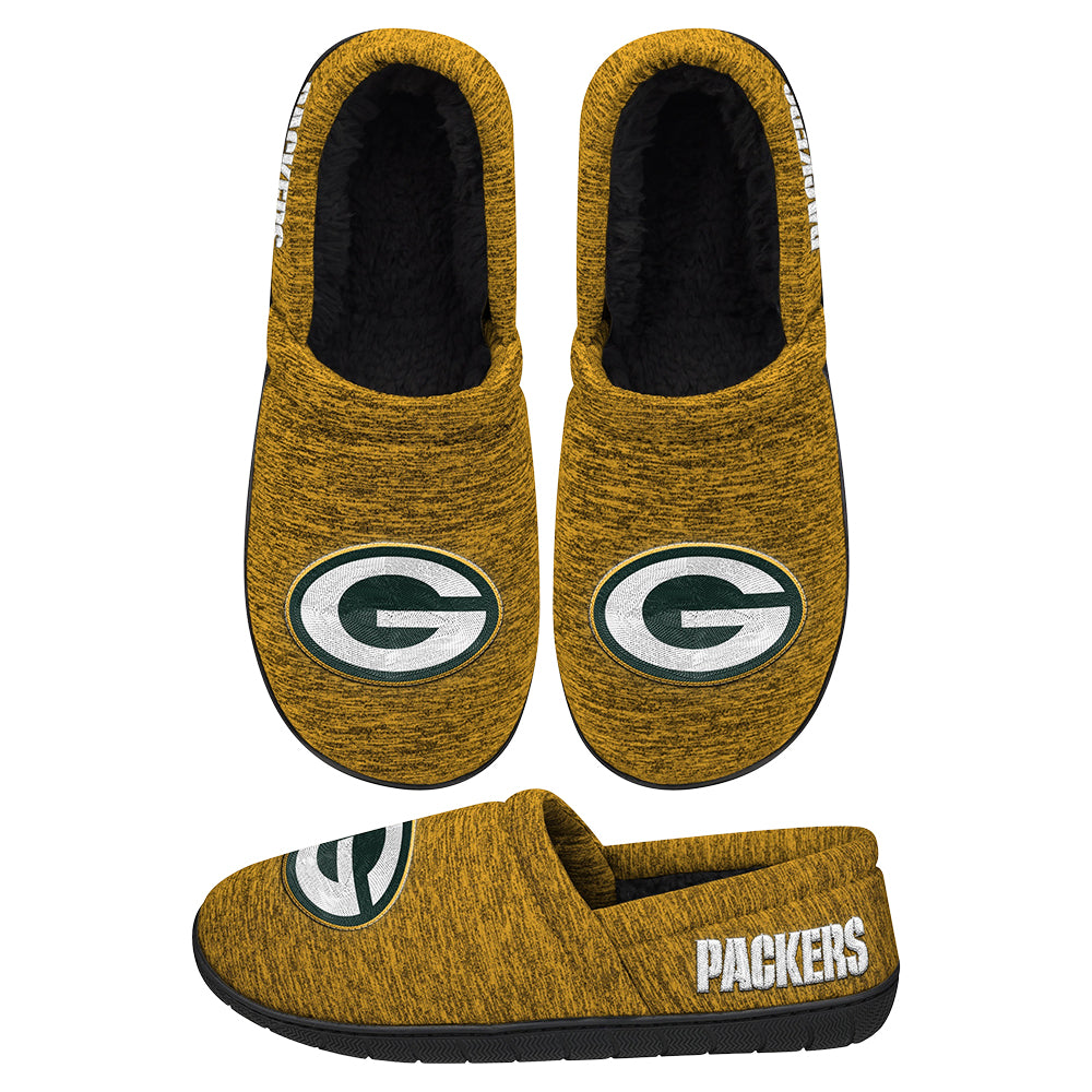Green Bay Packers Team Color Heathered Sweatshirt Moccasin - 1 Dozen